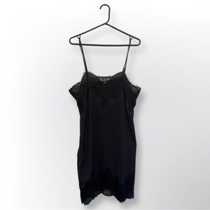 Women’s Slip Dress with Lace Detail (M)